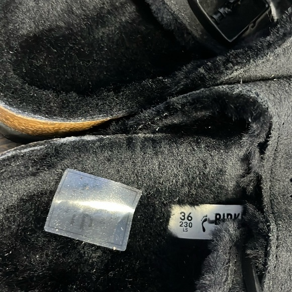 Birkenstock Arizona Shearling Suede Leather size 5 NWT - Picture 13 of 15